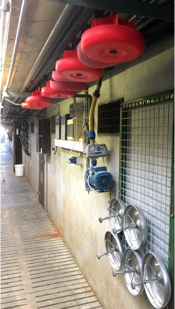 Farm adaptiom to ensure the thorough cleaning, disinfection and drying of all materials